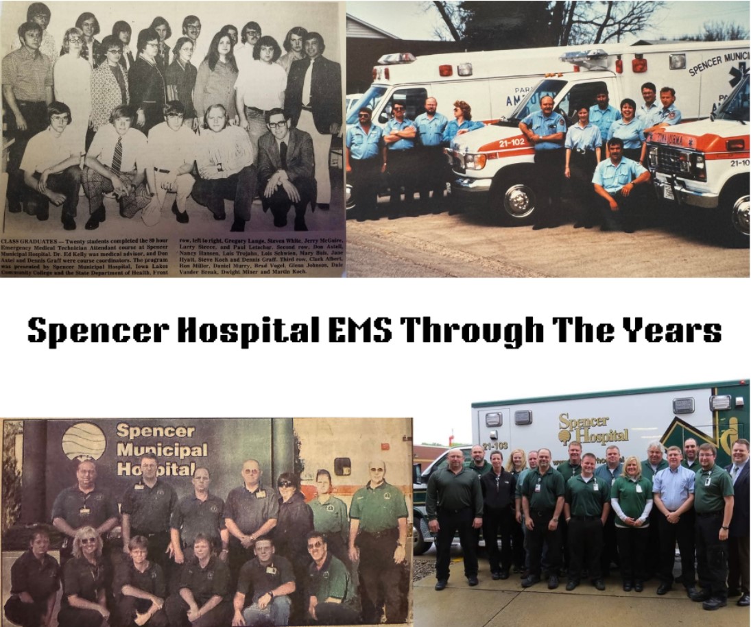 Spencer Hospital EMS Through The Years